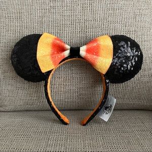 Candy Corn Halloween Minnie Ears